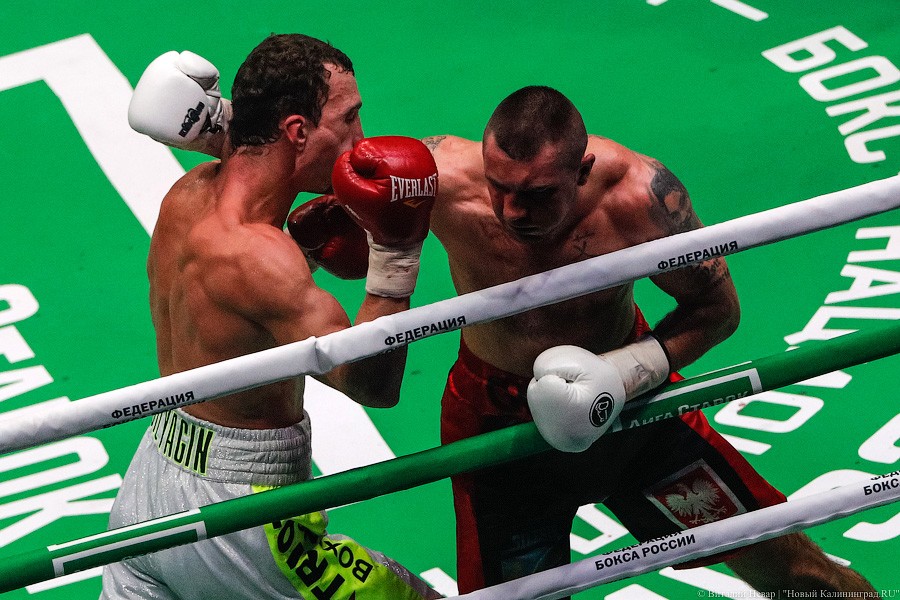 Раздельным решением судей: Чухаджян взял титул WBA International в Калининграде