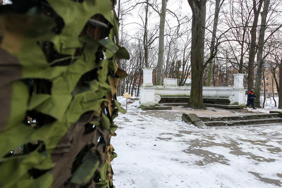 «Шанхай» против Луизы: конфликт вокруг ротонды в Центральном парке продолжается