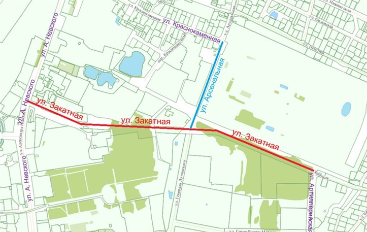Питерская компания победила в конкурсе на проектирование ул. Закатной