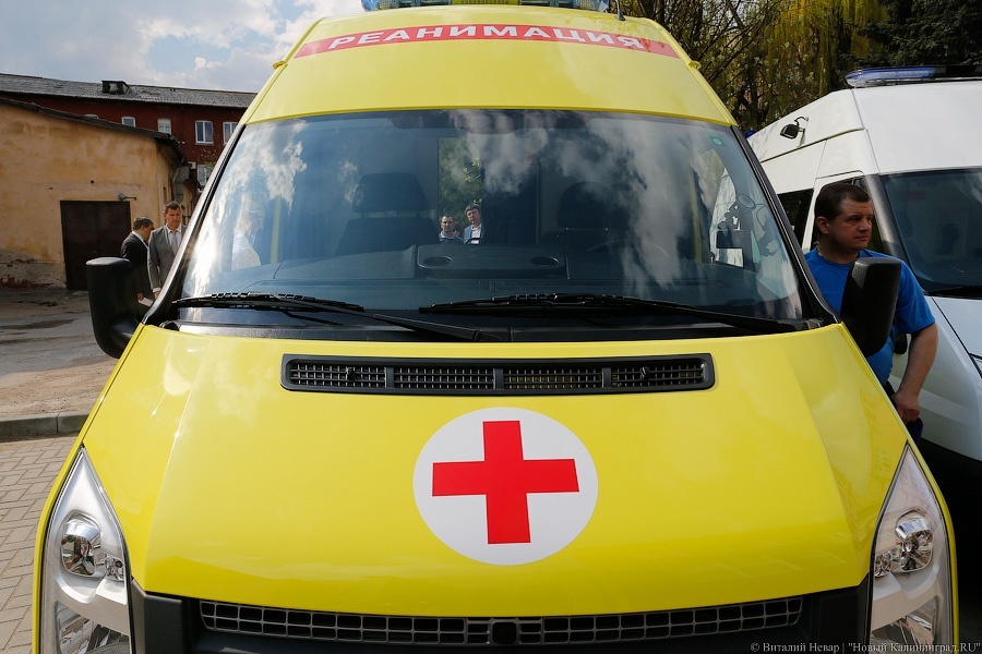 В Балтийске за рулем микроавтобуса умер 40-летний мужчина