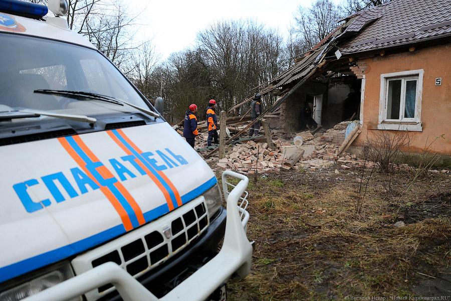 Остались руины: в Ладушкине произошел мощный взрыв в жилом доме (фото)