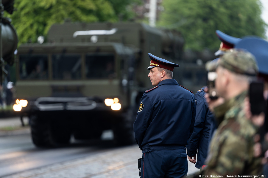 В Калининграде 7 и 8 мая планируют провести утренние репетиции Парада Победы
