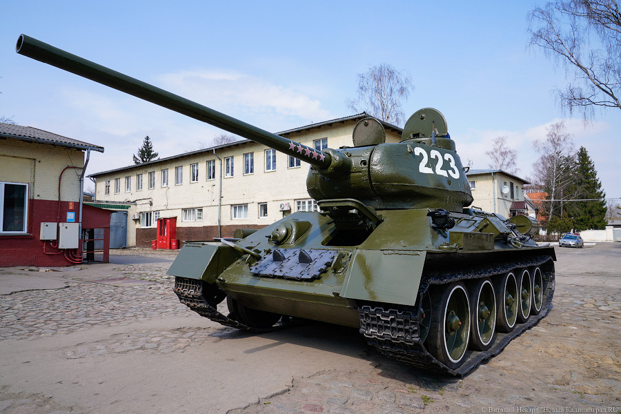 Побывать внутри Т-34: в Калининграде начали готовить раритетную технику к параду Победы