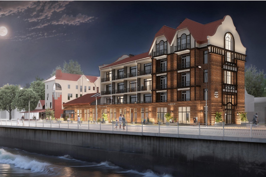 В Зеленоградске рядом с «Самбией» планируют построить пятиэтажный отель (фото)