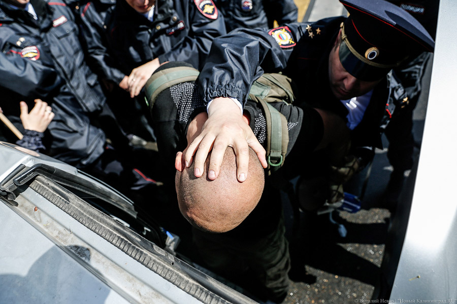 Утки-мандаринки: в Калининграде прошло шествие против коррупции