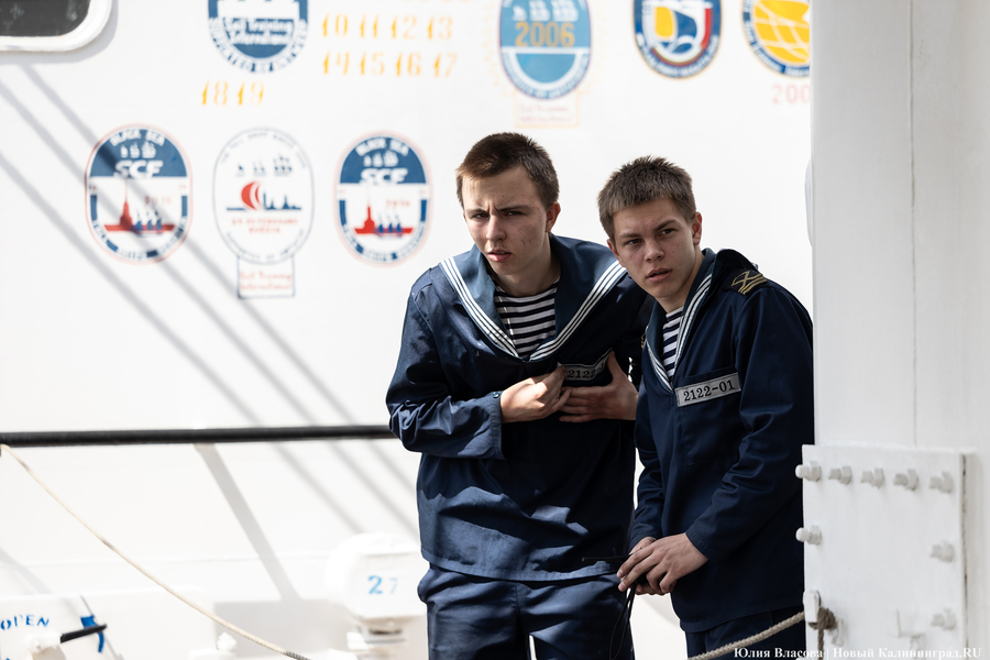 Верёвки, мачты, моряки: в Калининграде открылся фестиваль «Паруса Мира» (фото)