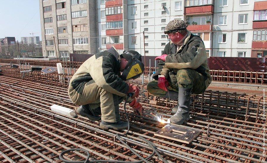"Первый бетон на второй эстакаде": фоторепортаж "Нового Калининграда.Ru"