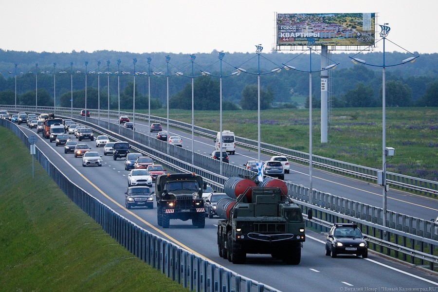 Люпины и «Гиацинты»: передислокация военной техники для парада в Калининграде (фото)