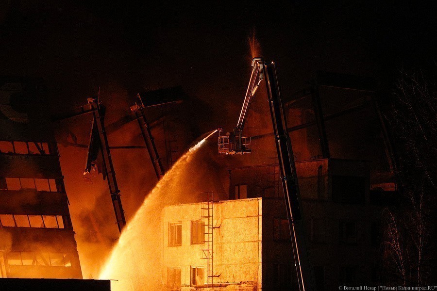 Из-за пожара на «Цепруссе» без отопления остались почти 7 тыс. человек