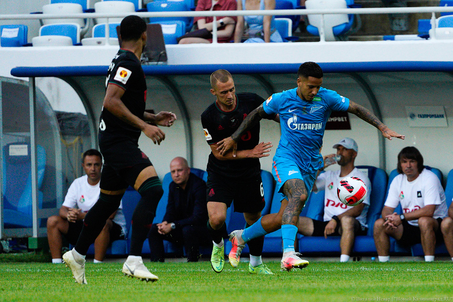 Три гола в одни ворота: как «Зенит» взял Суперкубок в Калининграде (фото)