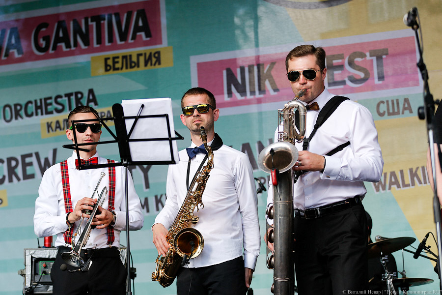 Одним джазом: как калининградцы слушали и танцевали на «Джаз-фонтане»