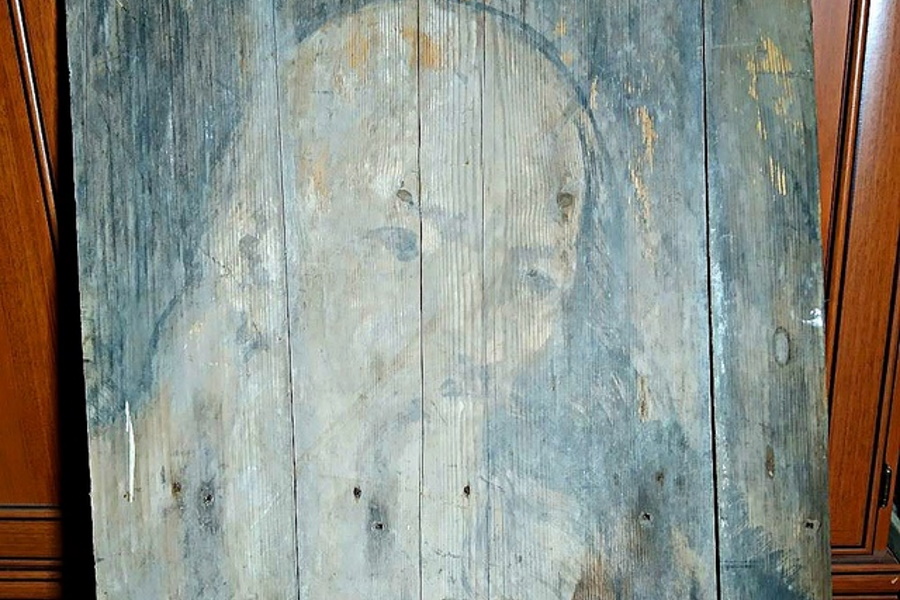 В замок Инстербург передали портрет из потолочной росписи лютеранской кирхи (фото)