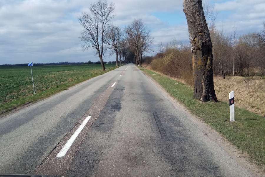 Из-за ремонта дороги в Полесск изменяется маршрут движения пригородных автобусов