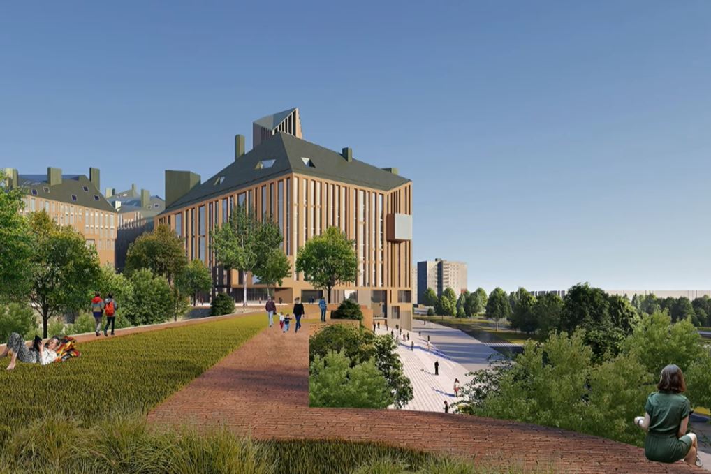 Стометровая башня: архитекторы презентовали проект застройки территории у Дома Советов (фото) (видео)