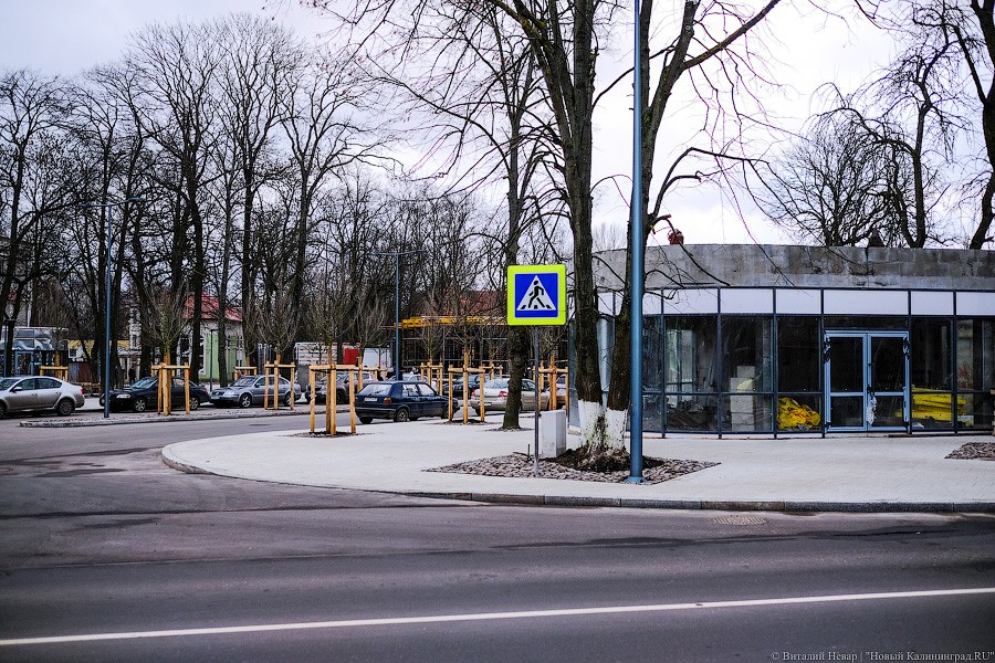 Плитка на плитке: как выглядит центр Зеленоградска во время реконструкции (фото)