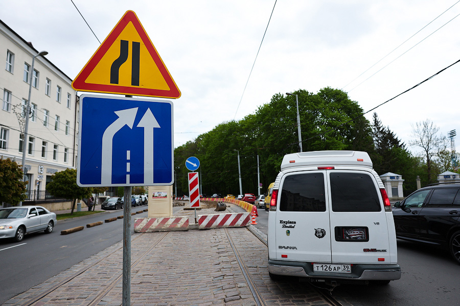 Ради трамвая придется потерпеть: что происходит на пр. Мира из-за перекладки рельсов (фото)