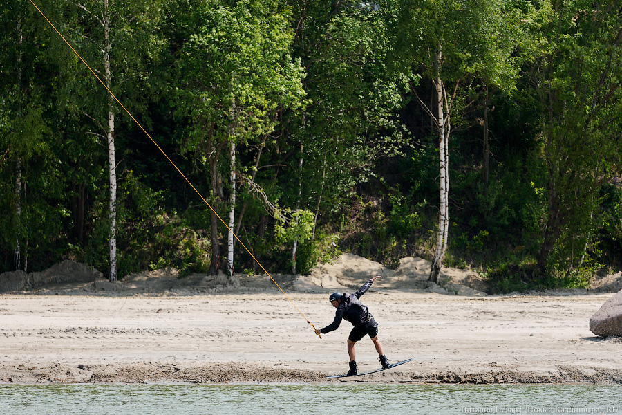 В Гурьевском районе открылся новый вейк-парк. Посмотрите, как это было (фото)