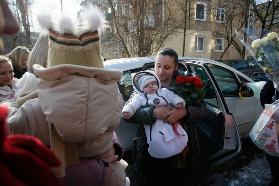 Маленький Жора вернулся домой : фоторепортаж Нового Калининград.Ru