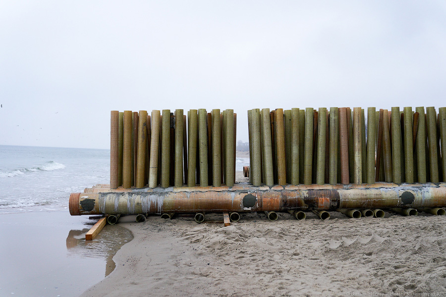 Росприроднадзор требует экологическую экспертизу волнолома «Гребенка» в Зеленоградске