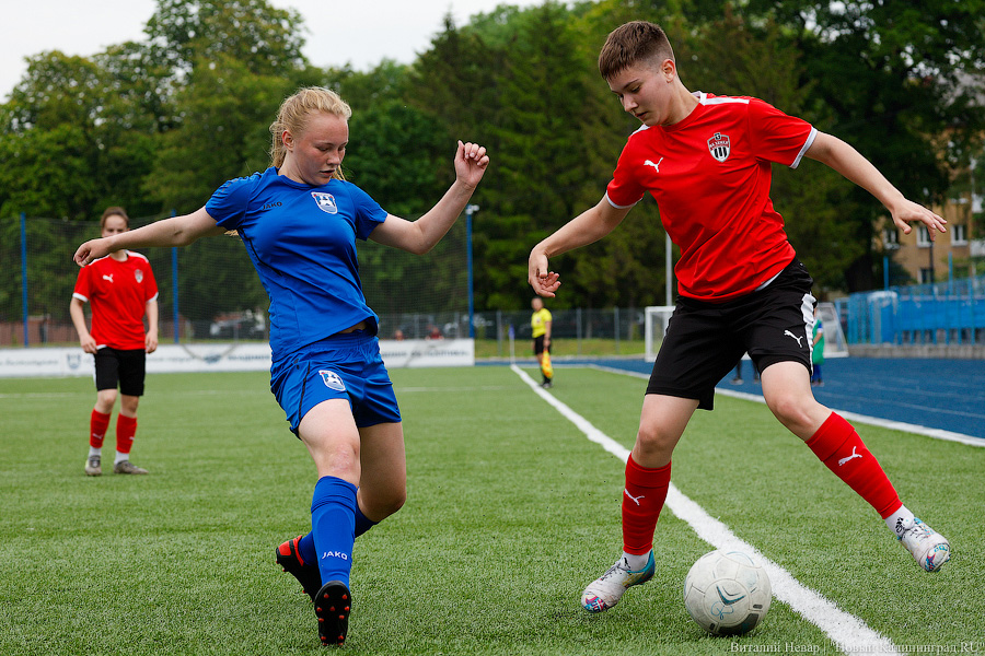 Голкиперка, форвардка: женская «Балтика» дебютировала на Кубке России (фото)