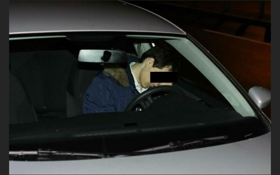 В Литве остановлено авто с предположительно пьяным российским дипломатом за рулем (фото)