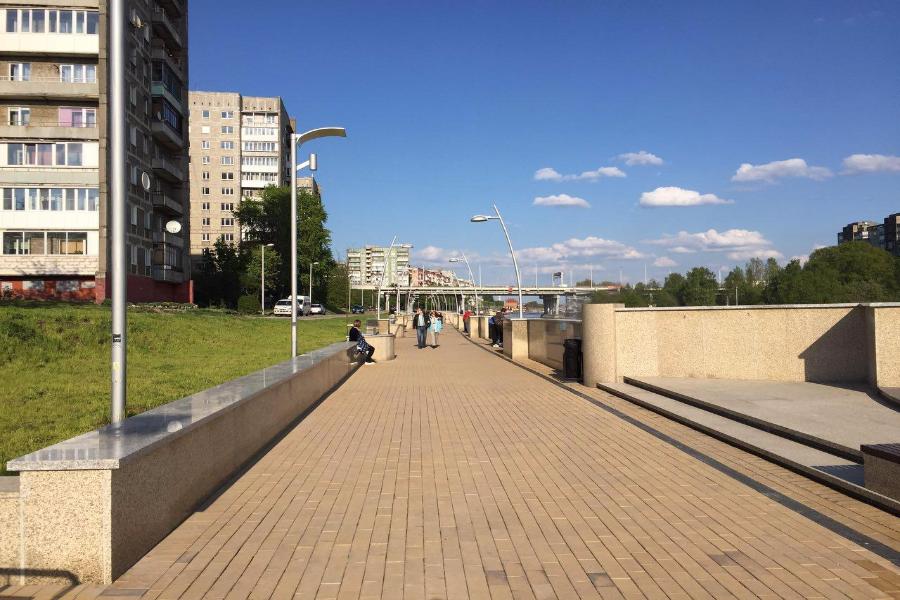 Набережную Трибуца восстановили после затопления (фото)