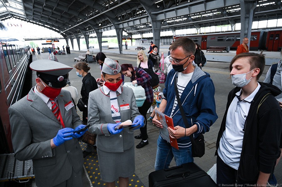 В пути по двое: из Калининграда возобновили поезда в «большую» Россию