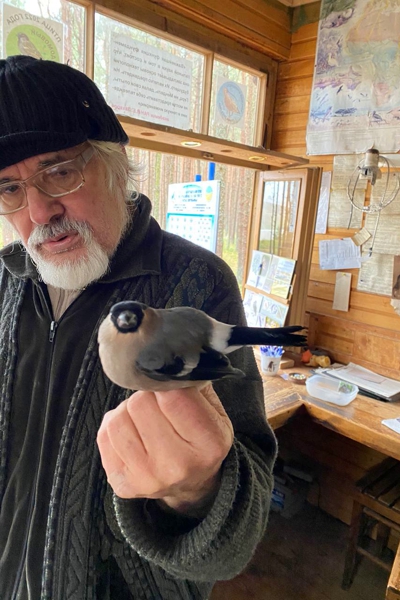 На «Фрингилле» поймали в два раза больше птиц, чем в 2022 году (фото)