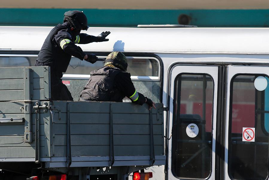 «Утерли нос»: на автовокзале Калининграда прошли антитеррористические учения