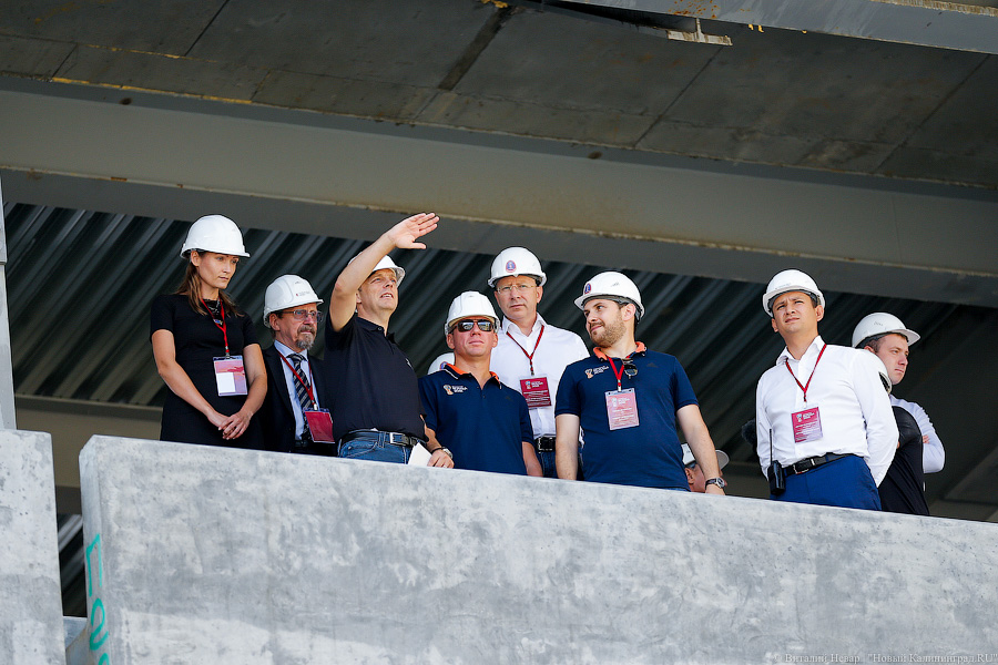 Жаркий визит: ход строительства объектов ЧМ-2018 проинспектировала FIFА