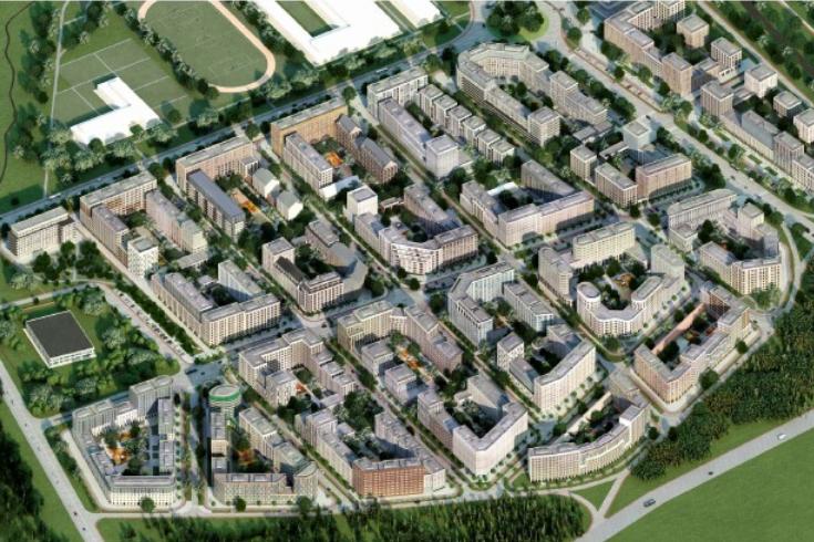 «Мегаполис» хочет построить на земле облправительства почти 1 млн кв.м жилья