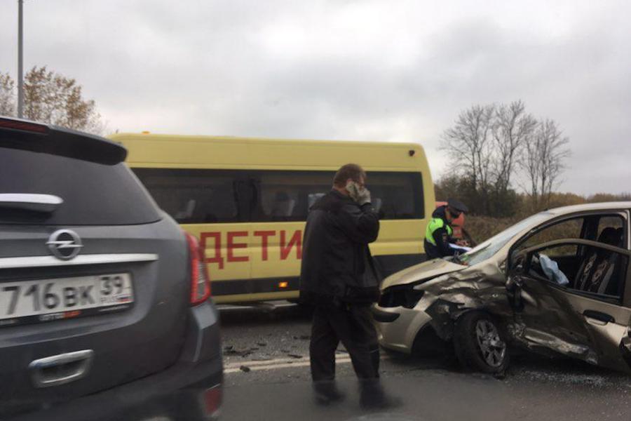 ГИБДД: авария на выезде с Невского произошла по вине 81-летнего водителя (фото)