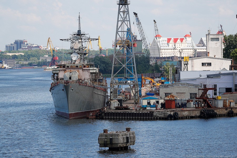 Человек и БДК: в Калининграде спустили на воду судно «Петр Моргунов»