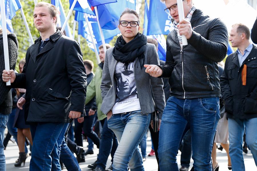 Все на Первомай: в Калининграде прошли праздничные шествия