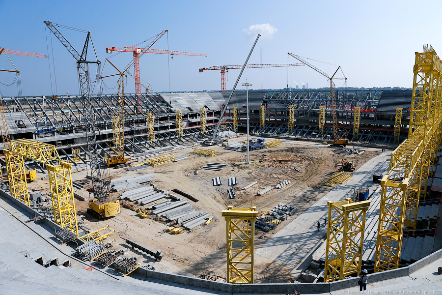 Жаркий визит: ход строительства объектов ЧМ-2018 проинспектировала FIFА