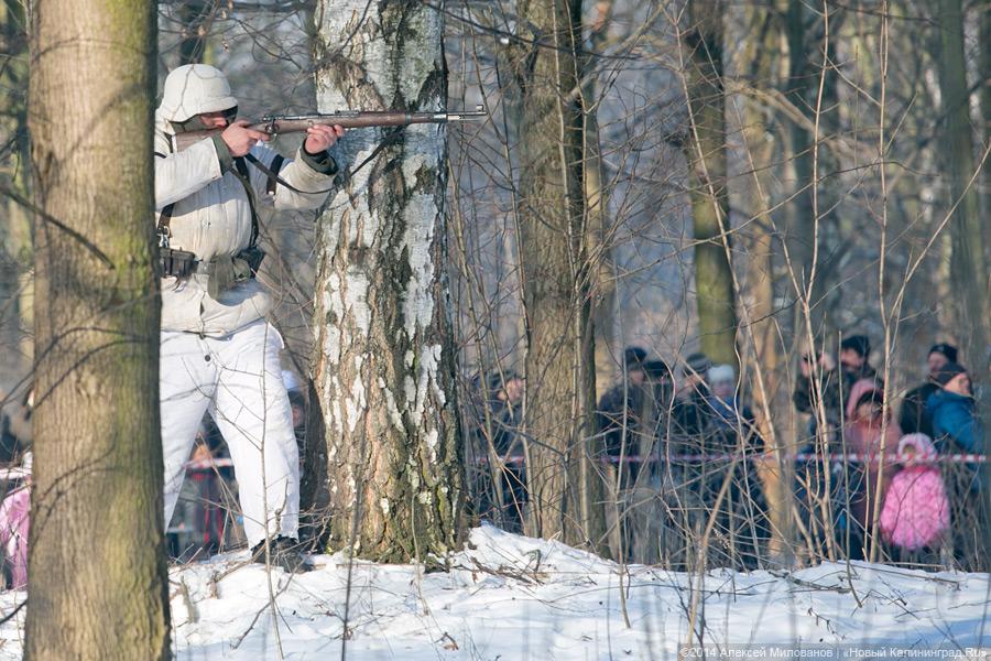 Штурм Инстербурга: в Черняховске прошла военно-историческая реконструкция