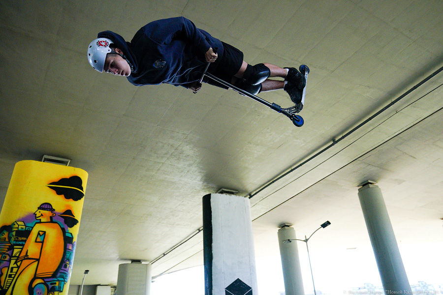 В Калининграде стало ещё одним скейт парком больше. Вот что там происходит