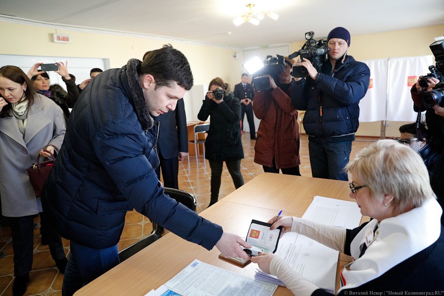 За гречку и тушёнку: как калининградцы выбирали президента России (фото)