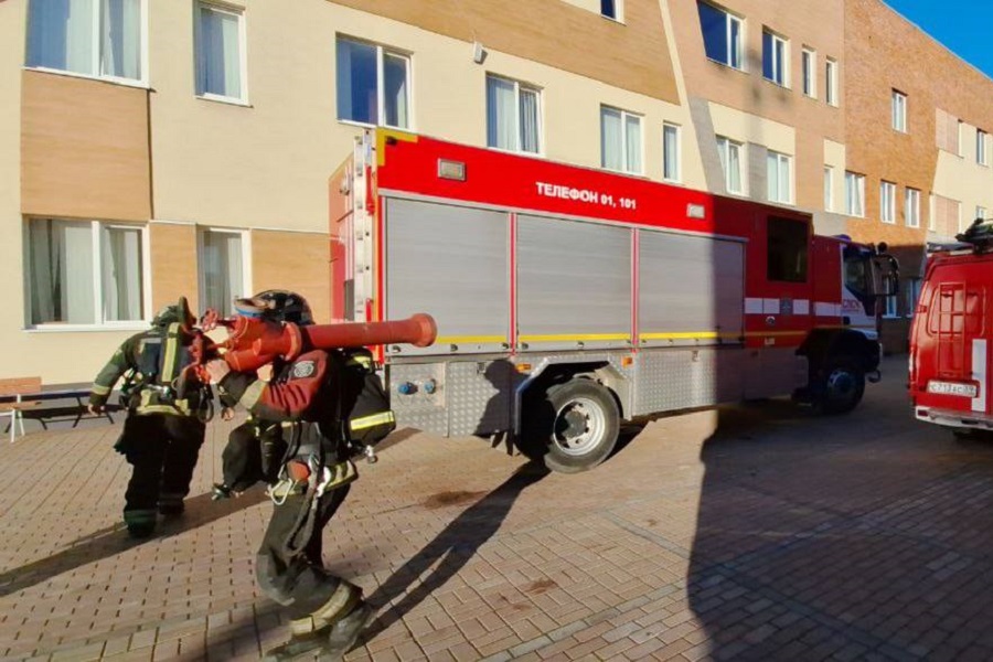 В Калининграде произошло возгорание в 57-й школе