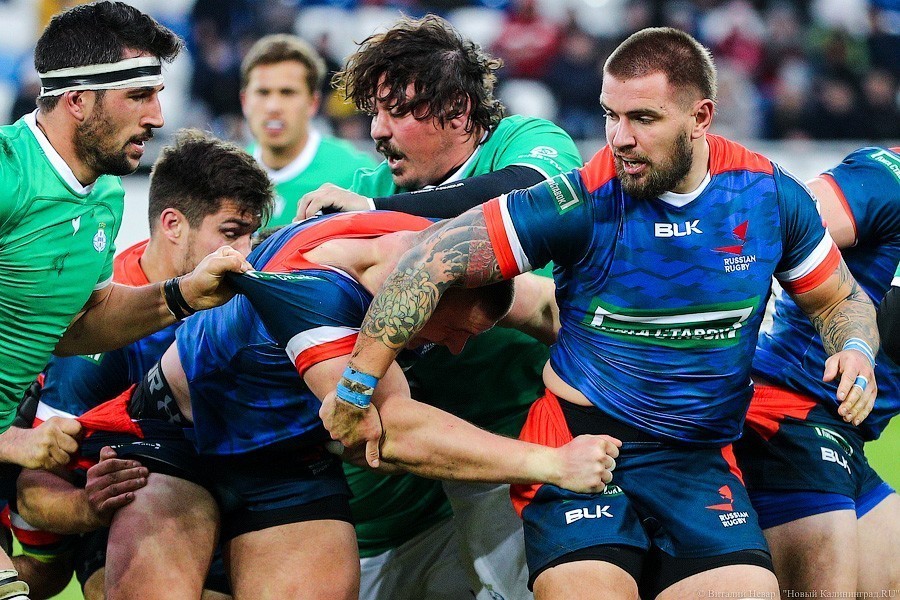 Россия — Португалия: как наши парни победили в матче Rugby Europe в Калининграде