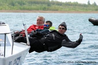 Команда «Rus-39» на финише. Фото Януша Бобулы