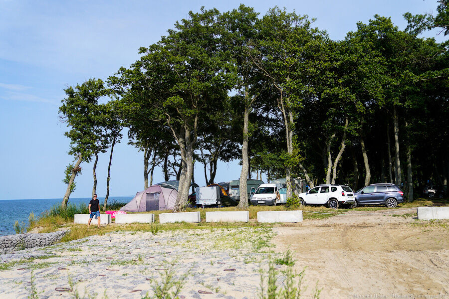 Власти Зеленоградска вновь возмущены «варварским поведением» отдыхающих в Куликово