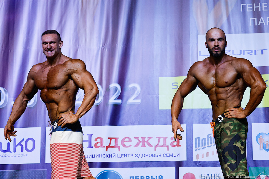 Рельефный узор: в Калининграде прошел кубок области по бодибилдингу (фото)