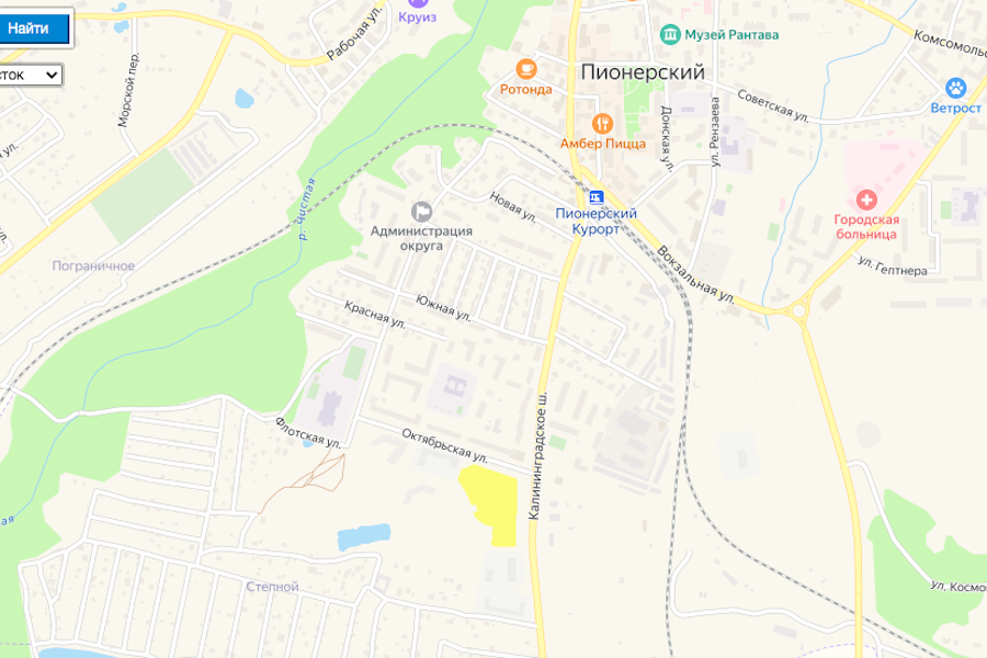 В Пионерском разрешили построить пять пятиэтажек на Октябрьской