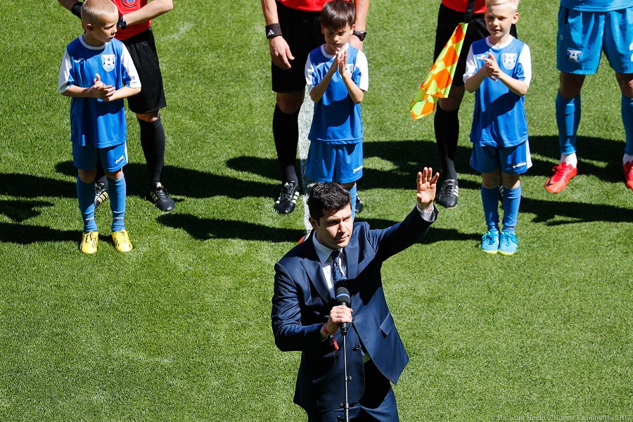 В обмен на пробки: церемония открытия и матч «Балтика» — «Тюмень» (фото)