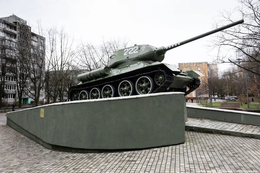 В Калининграде планируют отремонтировать памятник воинам-танкистам