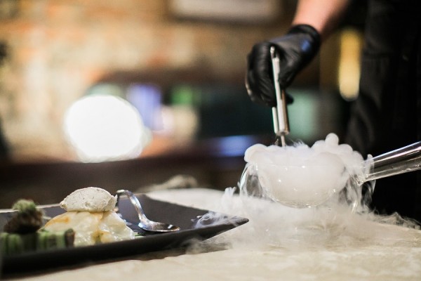 Dolce Vita представляет: карпаччо из Butterfisch с икрой осетра