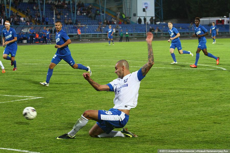 Очередное поражение: «Балтика» проиграла «Ротору» со счётом 0:2