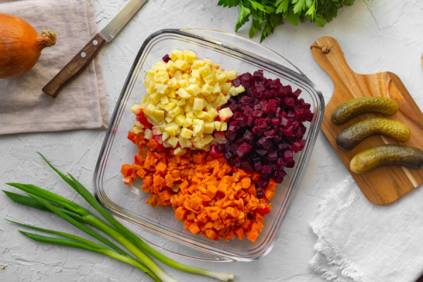 Как вы смотрите на то, чтобы сделать винегрет за 10 минут?