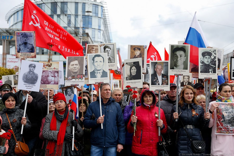 Вечная память: шествие «Бессмертного полка» в Калининграде